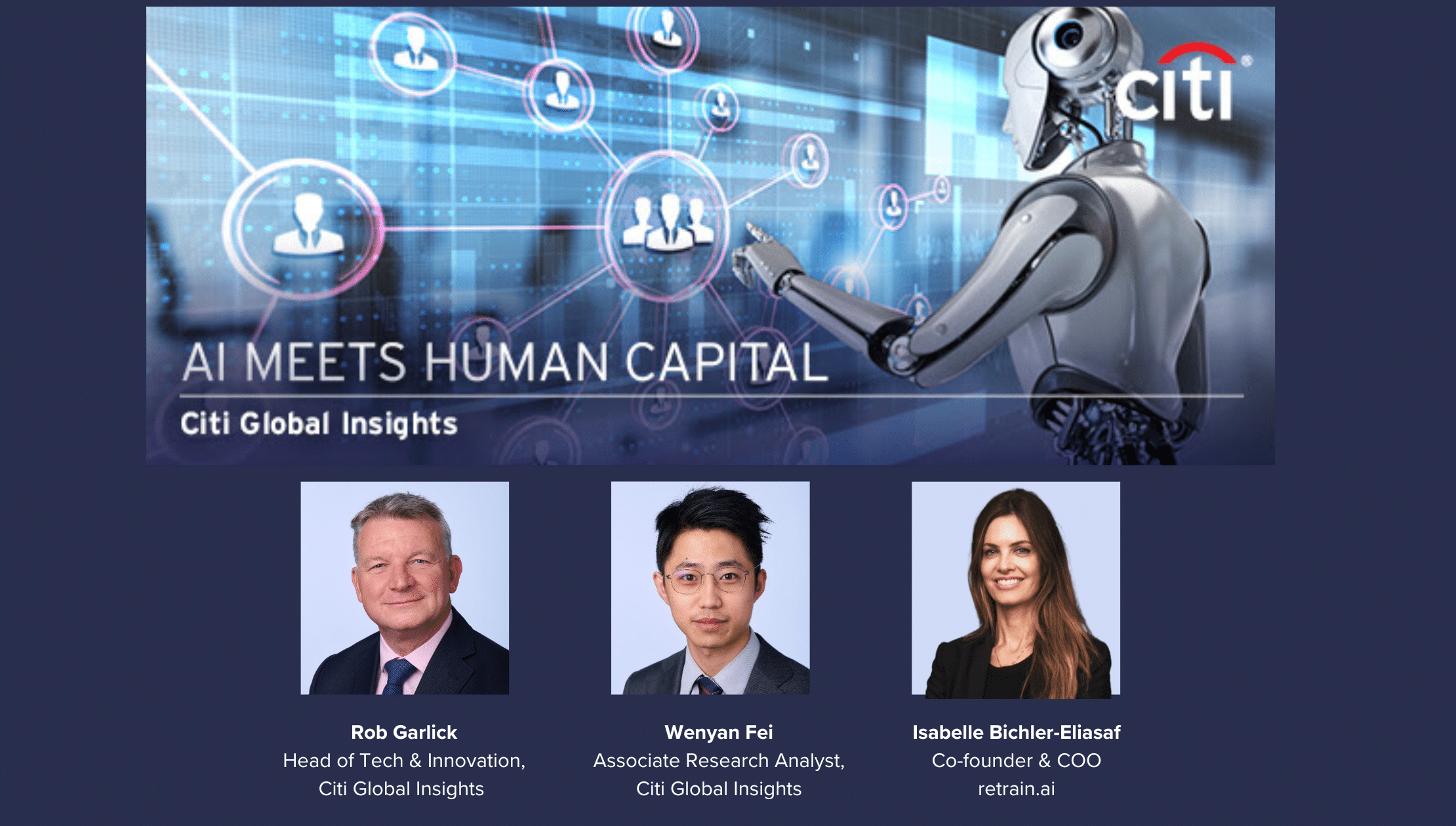 Webinar: retrain.ai and Citi Global Insights discuss how AI empowers HRs (Part 2 of 2)